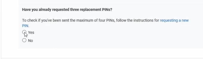 have you received your pin