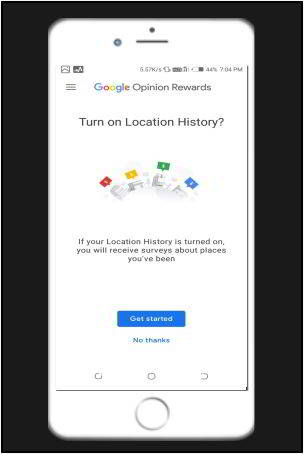 google opinion rewards get started