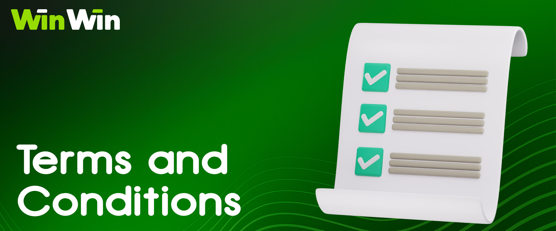 WinWin bonus terms and conditions.